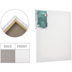 Подрамник, 30х40 см, мелкое зерно, акрил, итальянский хлопок, Unico