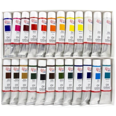 Набор масляных красок 24х20мл, ROSA Studio
