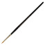 Пензель Колонок круглий, Classic 3007R, №3, коротка ручка KOLOS