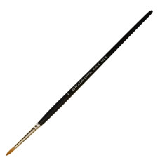 Кисть Колонок круглый, Classic 3007R, №4, короткая ручка KOLOS