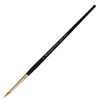 Кисть Колонок круглый, Classic 3007R, №6, короткая ручка KOLOS