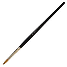 Кисть Колонок круглый, Classic 3007R, №8, короткая ручка KOLOS