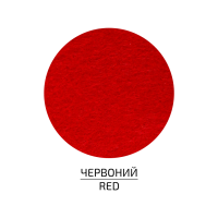 Фетр слоеный (полиэстер), 21,5х28 см, Красный, 180 г/м2, ROSA Talent