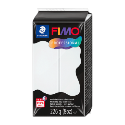 Пластика Professional средней мягкости 226г Fimo Белый
