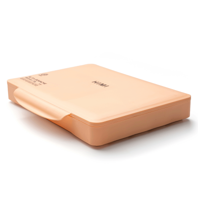 Набор гуашевых красок HIMI Twin Cup 48x12 мл, 3 кисти, персиковый пластиковый пенал Набор гуашевых красок HIMI Twin Cup 48x12 мл, 3 кисти, персиковый пластиковый пенал