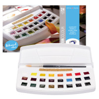 Набор акварельных красок VAN GOGH Botanical Colours 24кюветы, Royal Talens