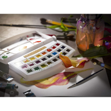 Набор акварельных красок VAN GOGH Botanical Colours 24кюветы, Royal Talens