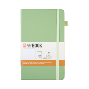 Блокнот для графики и каллиграфии в точку DOTED А5 (13х21см) 140г/м2 80л Pale Patina Sakura