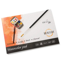 Склейка для акварелі Rough А3 (29,7*42 см), 260г/м2, 20л, SMILTAINIS