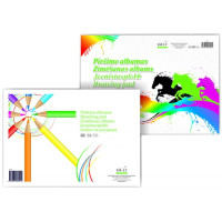 Альбом-склейка для эскизов А4, 120г/м2, 30 л, Smiltainis PA-30