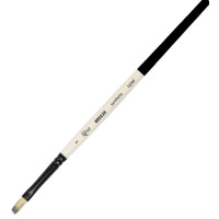 Пензель Синтетика плоска, BREEZE 1226F, №1, коротка ручка ROSA 1226F01 
