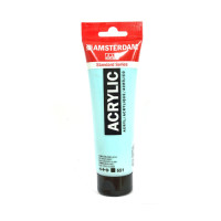 Краска акриловая AMSTERDAM, (551) Небесно-голубой светлый, 120 мл, Royal Talens
