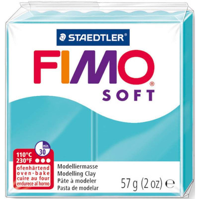 Пластика м'яка Fimo Soft, М'ятна, 57 г.