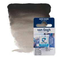 Краска акварельная Van Gogh 701 Чорная слоновая кость кювета Royal Talens