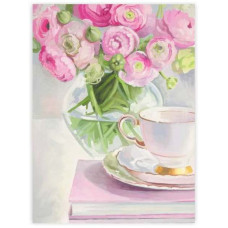 Полотно на картоні з контуром, Натюрморт №24, 30*40, бавовна, акрил, ROSA START