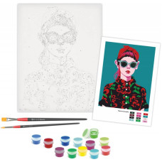 Картина по номерам акрил набор Амели ROSA START