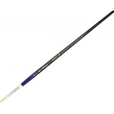 Кисть Щетина круглая, 411, №4, длинная ручка ROSA Studio