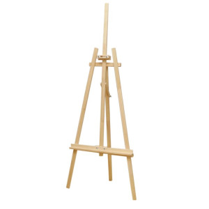 Мольберт стаціонарний №41 А, Ліра, сосна, 71х80х170см., мак. висота полотна 124см., ROSA Studio