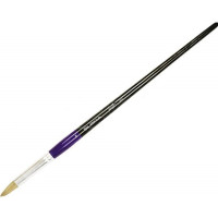 Кисть Щетина круглая, 411, №10, длинная ручка ROSA Studio