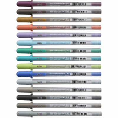 Ручка гелева MOONLIGHT Gelly Roll 06, Бордовий, Sakura (XPGB06422)