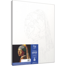 Картина по номерам акрил набор стандарт Девушка с жемчужной сережкой ROSA START