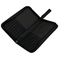 Пенал для кистей черный 13x25 см, DK ART