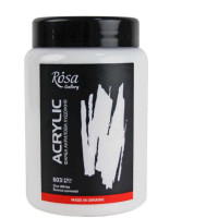 Краска акриловая, Белила цинковые, 400 мл, ROSA Gallery, шт