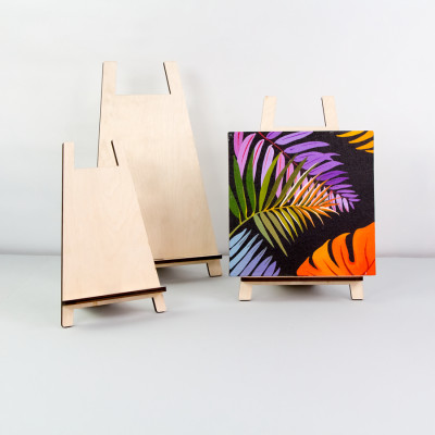 Мольберт настільний А5, сувенірний, 17х15х28 см, фанера, ROSA Studio 500141302 