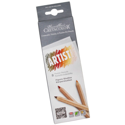 Набор карандашей пастельных Artist Studio Line, 8 шт карт. коробка, Cretacolor