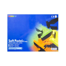 Пастель сухая, проф, мягкая, 36 цв, квадр, MP-36, MUNGYO