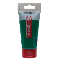 Краска акриловая Talens Art Creation (619) Перм, зеленый темный, 200 мл, Royal Talens