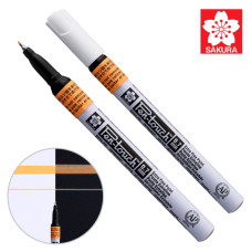 Маркер Pen-Touch Оранжевый, флуоресцентный, тонкий (EXTRA FINE) 0.7 мм, Sakura (XPSKA305)