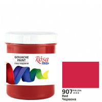 Фарба гуашова Червона 100 мл ROSA Studio