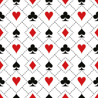 Декупажные салфетки Карты , 33х33 см, 18,5 г м2, 20 шт, Ambiente