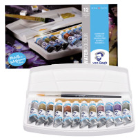 Набор акварельных красок VAN GOGH Specialty 12х10 мл кисточка, Royal Talens