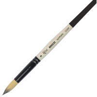 Пензель Синтетика кругла, BREEZE 1226R, №8, коротка ручка ROSA 1226R08 