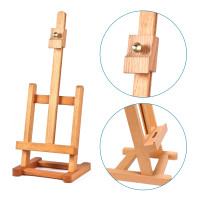 Мольберт настольный, бук, 16х19х44 см, макс. высота полотна 31см, SINOART