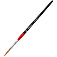 Кисть Синтетика круглая, 111, № 3, короткая ручка ROSA Studio