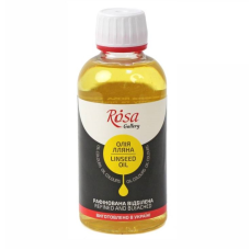 Олія лляна рафінована відбілена, 250мл, ROSA Gallery
