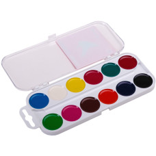 Набор медовой акварели Увличение, 12 цв, б/кисточки, ГА ммА