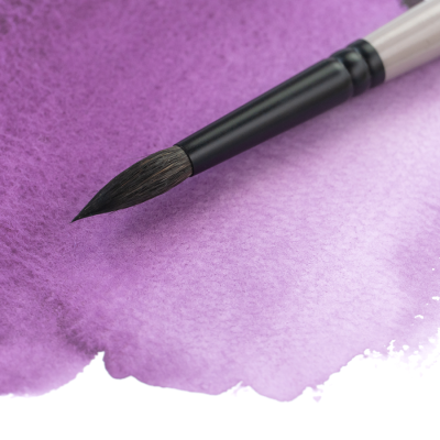 Пензель Мікс білка кругла, FLOW 138, № 0, к.р. ROSA