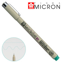 Линер PIGMA Micron (0,1), 0,25 мм, Зеленый, Sakura