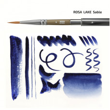 Кисть микс соболь и синтетика круглая TRAVEL BRUSH LAKE серии 178, №6