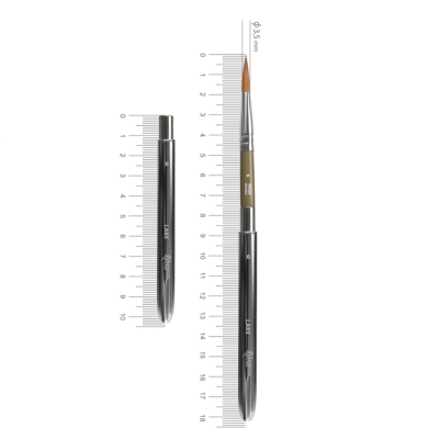 Кисть микс соболь и синтетика круглая TRAVEL BRUSH LAKE серии 178, №6