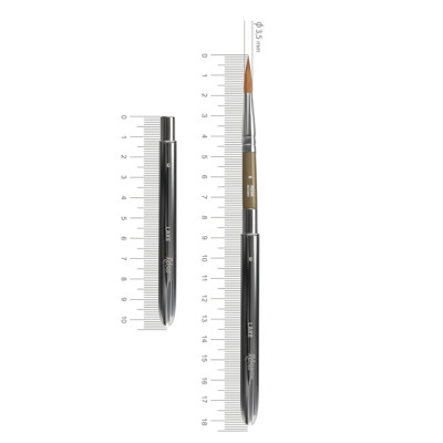 Кисть микс соболь и синтетика круглая TRAVEL BRUSH LAKE серии 178, №6