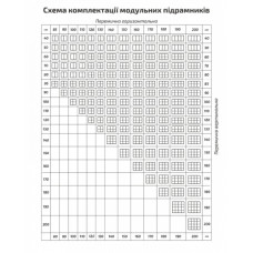 Підрамник, 60*60 см, середнє зерно, акрил, льон, ROSA