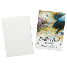 Склейка STAR T (Mixed Media), А6 (10,5x14,8 см), 300г/м2, 20 листов, SMILTAINIS