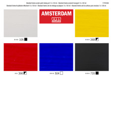 Набор акриловых красок, AMSTERDAM STANDARD, MIXING SET, 5*120 мл, Royal Talens 17791904