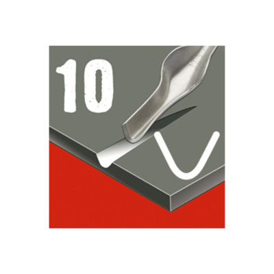 Резцы для линогравюры №10 (набор 12 шт), L12/10, ESSDEE