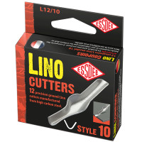 Різці для ліногравюри №10 (набір 12 шт), L12/10, ESSDEE